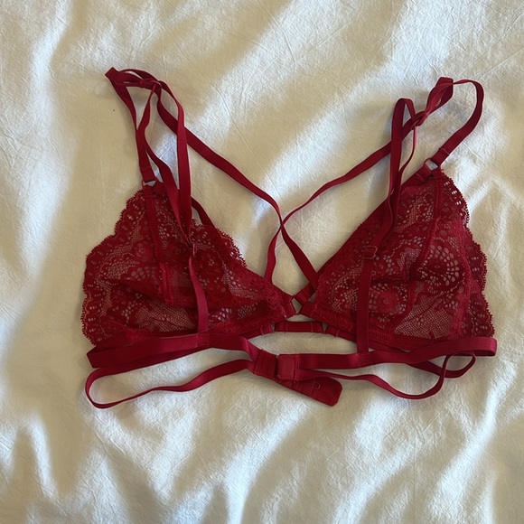 Red Bralette - Picture 3 of 3